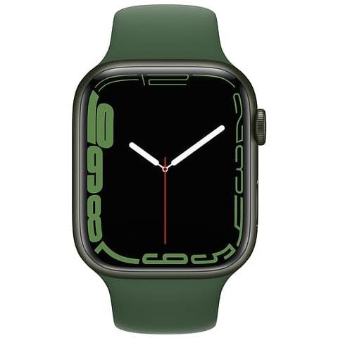Watch Series 7 45mm Impermeabile 5ATM GPS 32GB WiFi / Bluetooth con Cinturino Sport Verde - Foto 2