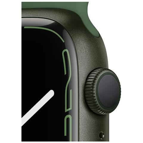 Watch Series 7 45mm Impermeabile 5ATM GPS 32GB WiFi / Bluetooth con Cinturino Sport Verde - Foto 3