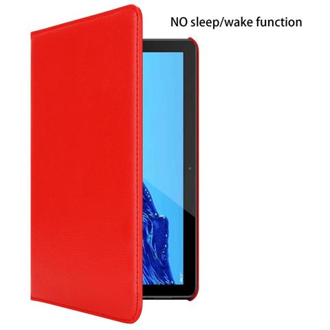 Cadorabo Custodia Per Tablet Compatibile Con Huawei Mediapad T5 10 (10.1"" Zoll) In Rosso Papavero - Coperchio Protettivo Senza Auto Wake Up, Con Funzione Stand E Chiusura A Fascia Elastica - Foto 2