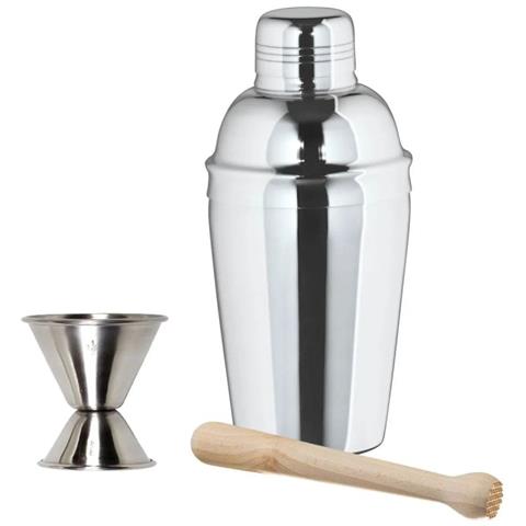 Set Shaker Per Cocktail - Shaker In Acciaio Inox - Foto 3