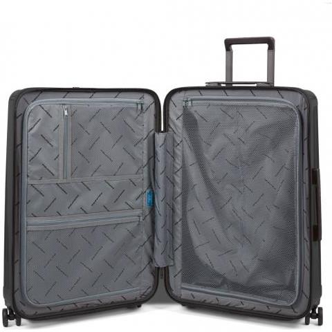 Trolley Seeker Trolley 69 Cm 4 Ruote Policarbonato Nero Med Scelta= p Nero - Foto 1