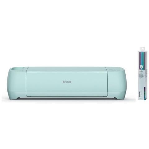 Macchina Da Taglio Cricut Explore 3 + 3 Fogli Di Nastro Adesivo Glitterato Verde, Blu, Viola 30,5 X 30,5 Cm - Foto 1