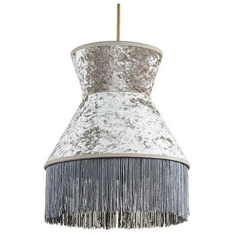 Paralume (25 X 25 X 32 Cm) Velluto - Foto 2