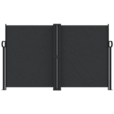 Tenda da Sole Laterale Retrattile Nera 140x1200 cm - Foto 2