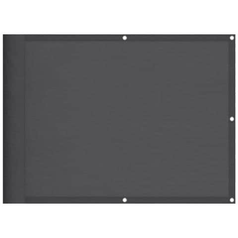 Paravento Da Balcone Antracite 75x800 Cm 100% Poliestere Oxford - Foto 1