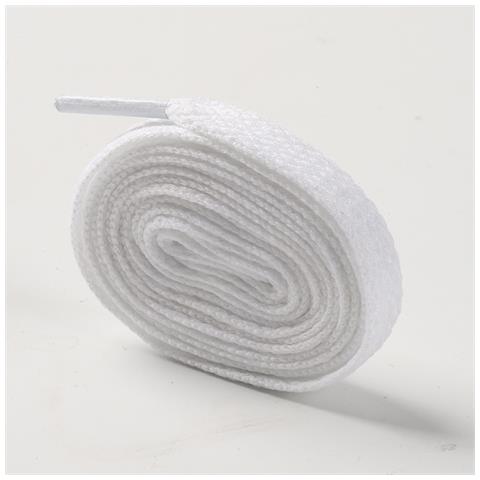 Lacci Per Scarpe Piatti In Poliestere, 4 Paia Di Lacci Per Scarpe White M - Foto 3