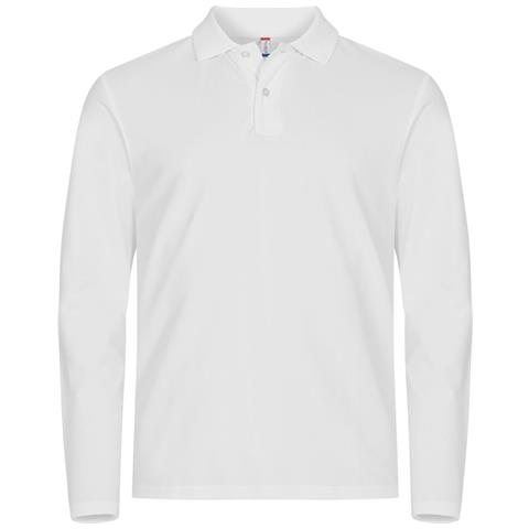 Stretch Premium Polo L /s Bianco Xs - Foto 1