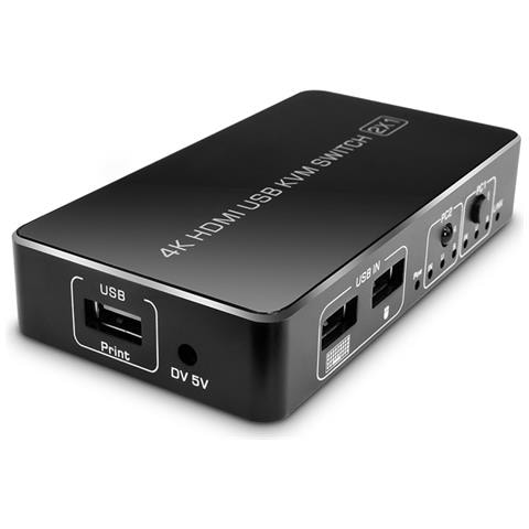 Interruttore Kvm Hdmi 2.0 4k / 60hz Hy-2011-kvm-s0h1 - Foto 1