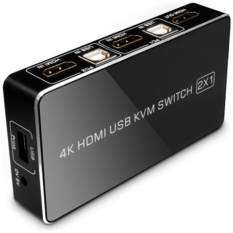 Interruttore Kvm Hdmi 2.0 4k / 60hz Hy-2011-kvm-s0h1 - Foto 2