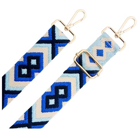 Cordino Universale Per La Tracolla Del Telefono Con Motivo Brasiliano, Blu - Foto 2