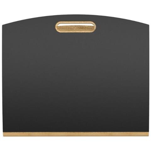 Poggiapiedi In Legno Naturale Nero - Foto 2