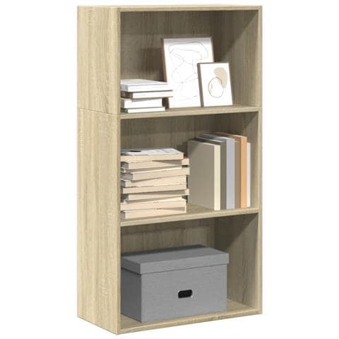 Libreria Rovere Sonoma 60x30x114 Cm In Legno Multistrato - Foto 1