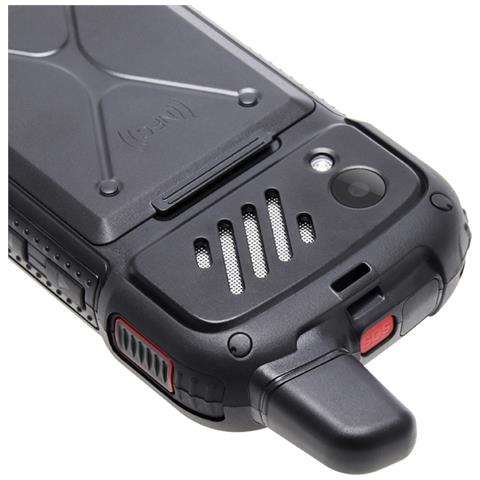 Smartphone Ruggerizzato F100 4g, Android 10, 2gb Ram + 16gb. Schermo 4''. 8mpx + 5mpx. Gps. Con Zello Walkie Talkie. Altoparlante 2w. Antenna Amplificatrice. - Foto 2