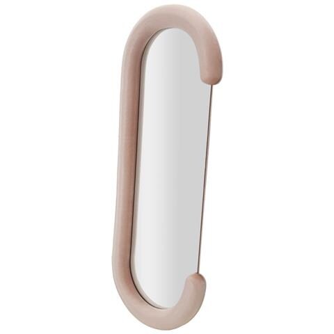 Specchio Con Cornice Ecci 1 - Rosa - Mdf - 60x7x160 Cm - Foto 2