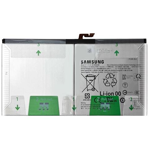 Batteria Interna Per Galaxy Tab S10 Ultra 11200mah Eb-bx926abe, Bianco - Foto 1