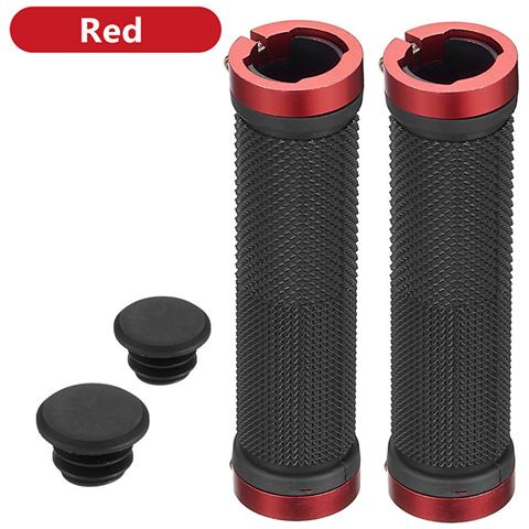 Manopole Per Manubrio Mountain Bike - Comfort E Controllo Ottimizzati Red - Foto 1