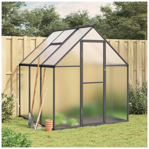 Telaio Serra con Base Antracite 169x169x195 cm in Alluminio - Foto 2