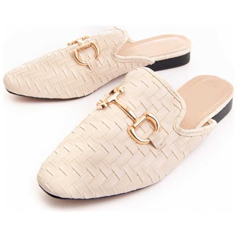 Ballerina Bayer Beige Beige Materiale Sintetico - Foto 1