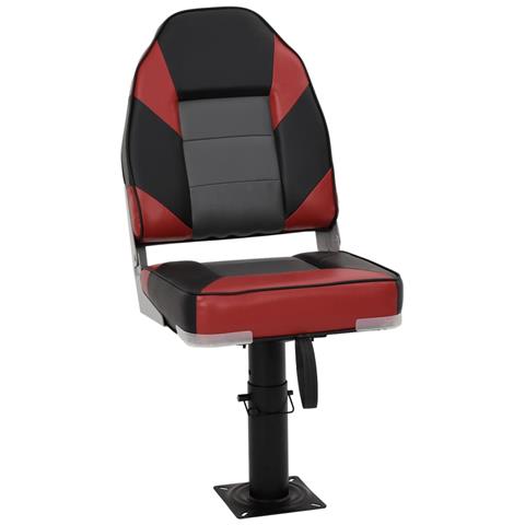 Set Sedile da Barca Pieghevole 2pz con Schienale Alto - Foto 1