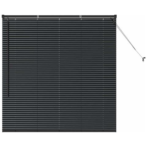 Tenda per Finestra con tende Nero Alluminio - Foto 1
