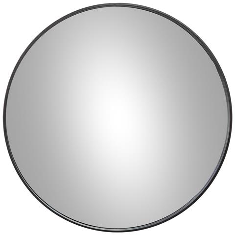 Specchio Rotondo In Metallo D86,5x03h Cm - Foto 2