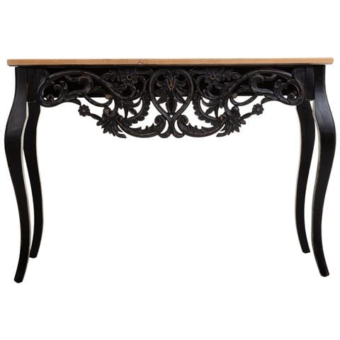 Mobile Da Ingresso In Legno Nero 111x40x77h - Foto 2