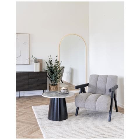 Tavolino Brito-grigio-truciolare-60x60x45 Cm - Foto 5