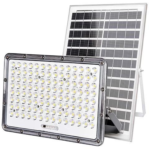 Proiettore Solare Led 17 W Con Pannello Solare 20 W E Rilevamento Automatico - Foto 1
