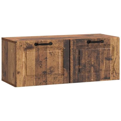 Mobile Porta TV da Muro Legno antico 78,5 x 31 x 30 cm - Foto 1