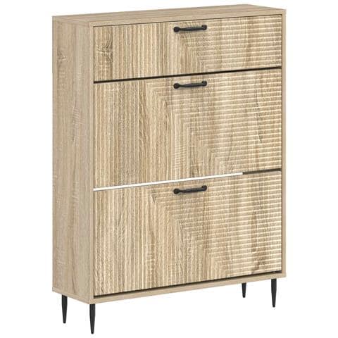 Mobile per scarpe HAARLEM 78 x 24 x 103 cm Legno ingegnerizzato - Foto 1