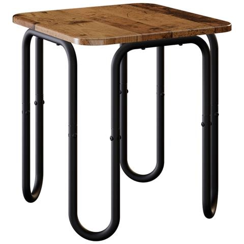 Tavolino da salotto Legno antico 40 x 40 x 45 cm - Foto 1