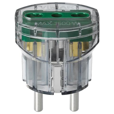 Adattatore Multiplo S11+3p11 Nero - Foto 1