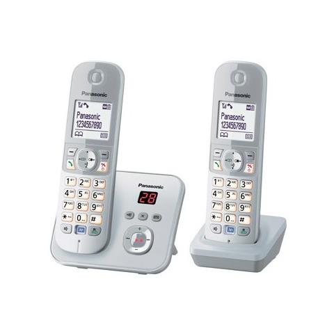 Cordless KX-TG6822GS argento - Foto 1