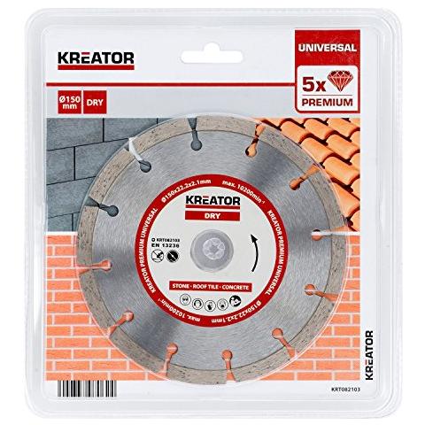 Disco Diamantato Per Tegole, Cemento E Pietra Diametro 150 mm Krt082103 - Foto 1