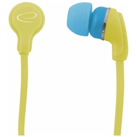 Cuffiette Auricolari Stereo Esperanza Neon Giallo - Foto 1