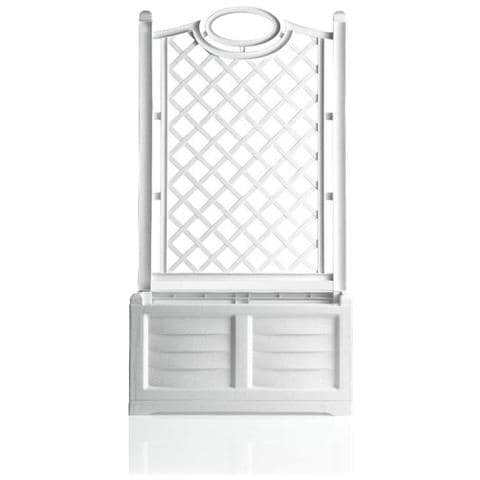 Fioriera Separe' 80x42.5x42h Bianca S / vaso Interno - Foto 2