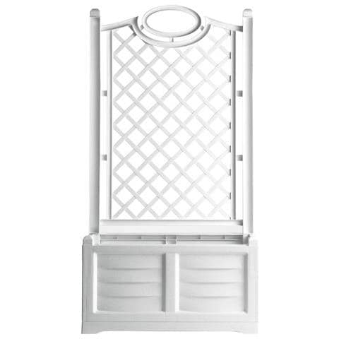 Fioriera Separe' 80x42.5x42h Bianca S / vaso Interno - Foto 4