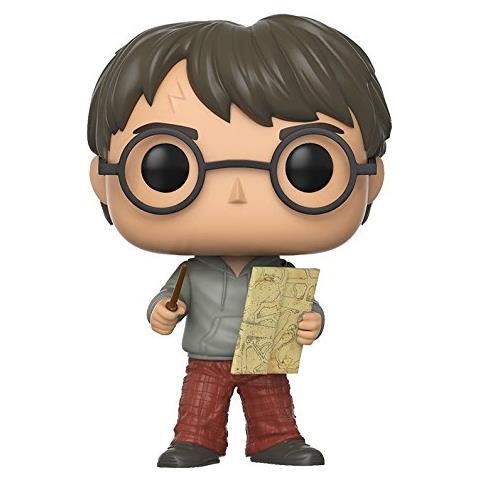 Harry Potter Pop Movies Vinile Figure Harry Con Mappa Del Malandrino 9 Cm - Foto 2
