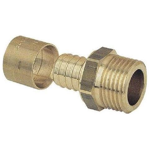 'raccordo Maschio Fisso Per A Scorrimento / diam 16 - 20 x 27 (3/4) / maschio - Foto 1