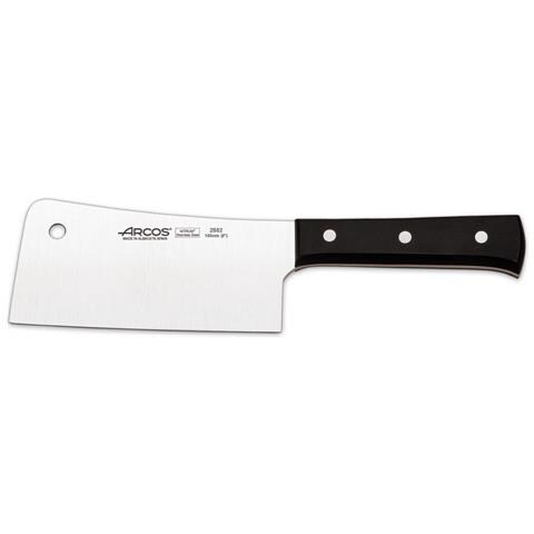 Pom Forchettone Manico Polioxymetilene Colore Nero Arcos Serie Universal Lama Acciaio Inossidabile Nitrum 160 mm 