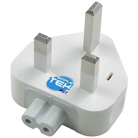 Adattatore Uk Caricatore Alimentatore Compatibile Con Macbook Bipolare Finale - Foto 2