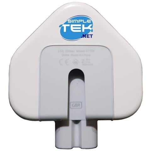 Adattatore Uk Caricatore Alimentatore Compatibile Con Macbook Bipolare Finale - Foto 4