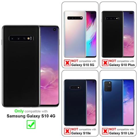 Custodia Compatibile Con Samsung Galaxy S10 In Liquid Nero - Coperchio Protettivo In Silicone Tpu Flessibile - Foto 11