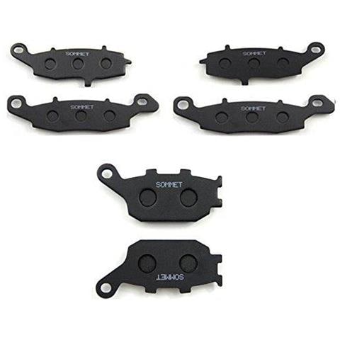 Anteriore E Posteriore Pastiglie Per Suzuki Sv 400 (03-05) Sv 650 (03-15) Gsf 650 Bandit (05-06) Gsr 750 (11-14) Dl 1000 V-strom (02-12) Lt229-231 -174 - Foto 2