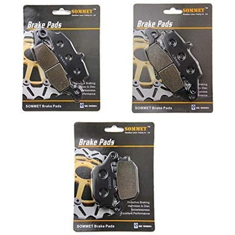 Anteriore E Posteriore Pastiglie Per Suzuki Sv 400 (03-05) Sv 650 (03-15) Gsf 650 Bandit (05-06) Gsr 750 (11-14) Dl 1000 V-strom (02-12) Lt229-231 -174 - Foto 3