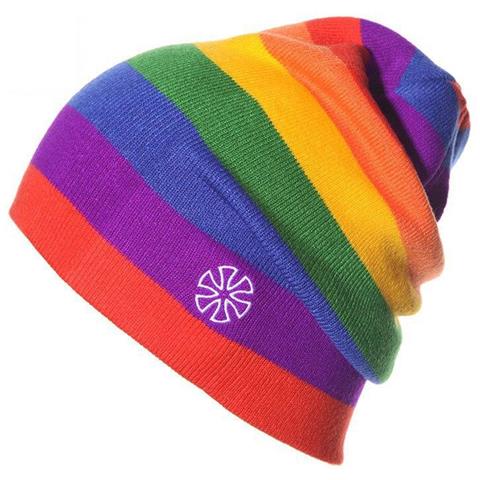 SLOWMOOSE - Cappello Lavorato A Maglia Da Uomo Cappello In Maglia A Righe  Casual Retrò, Sport All\u0026#39; aria Aperta Da Corsa In Bicicletta Da  Pattinaggio, Cappello Caldo [ arcobaleno] - ePRICE