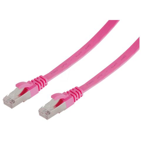 Bs75511-sl0.25m Cavo Di Rete Magenta 025 Mcat. 7 Cavo Grezzo U /ftp (stp) (bs75511-sl0.25m) - Foto 2
