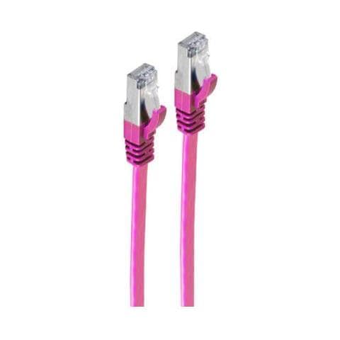 Bs75511-sl0.25m Cavo Di Rete Magenta 025 Mcat. 7 Cavo Grezzo U /ftp (stp) (bs75511-sl0.25m) - Foto 1