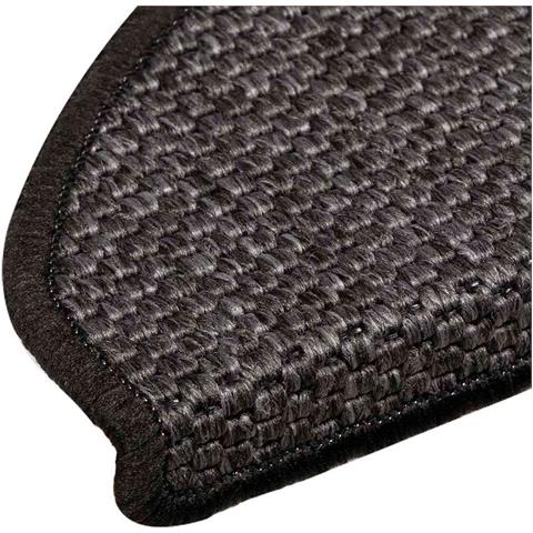 Tappeti Autoadesivi Scale Aspetto Sisal 15pz 65x21x4 Antracite - Foto 2