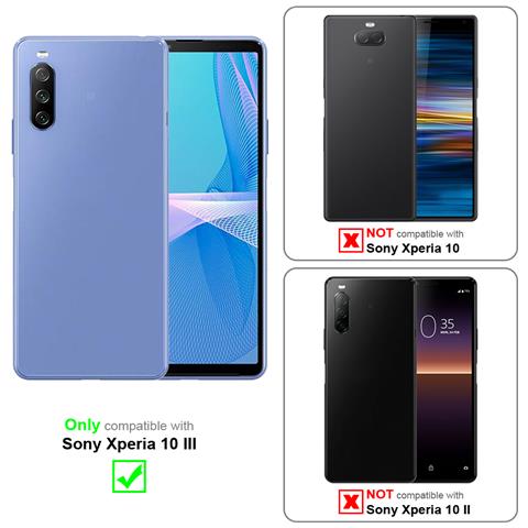 Custodia Compatibile Con Sony Xperia 10 Iii In Turchese Petrolio - Coperchio Protettiva Con Chiusura Magnetica, Funzione Stand E Tasca Per Le Carte - Foto 2